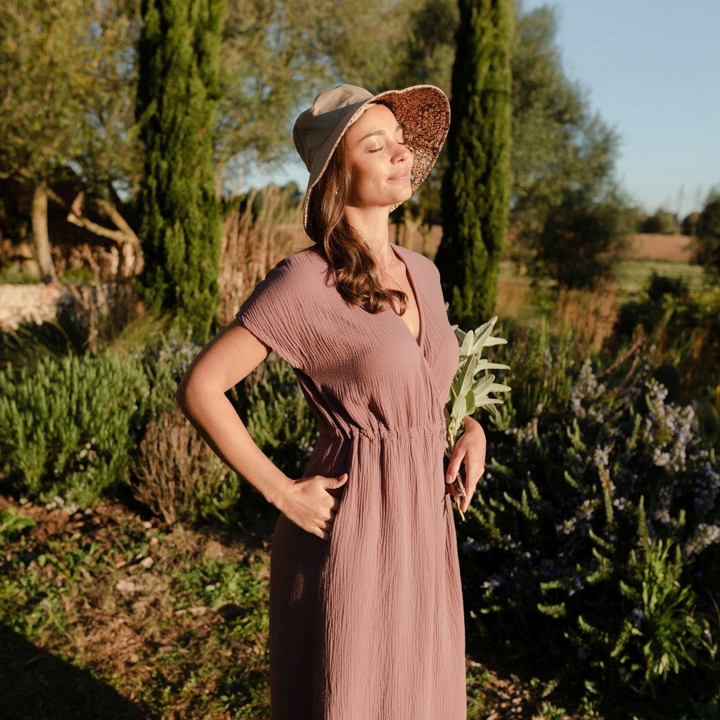 MILVA - Vestido cruzado