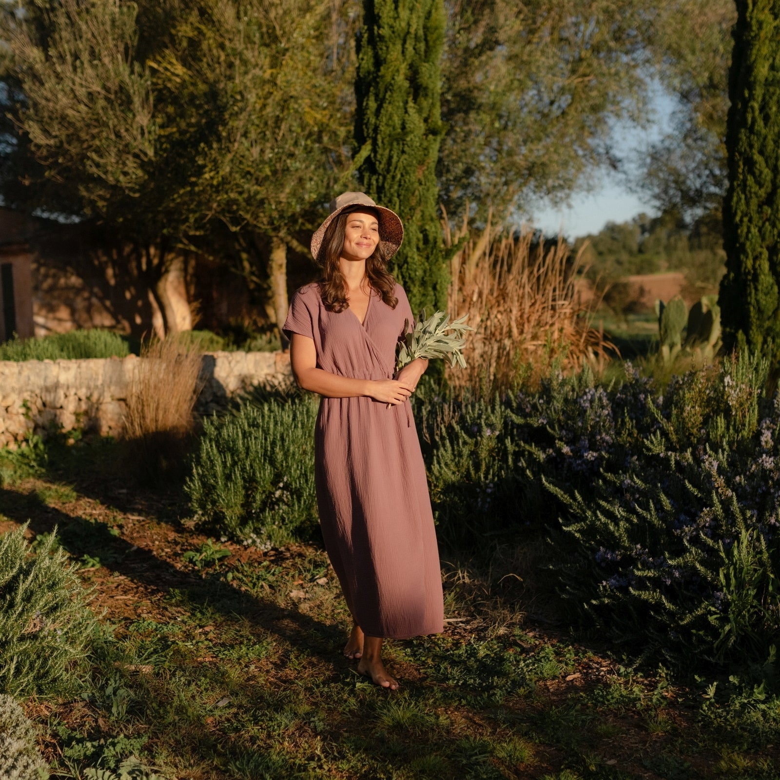 MILVA - Vestido cruzado